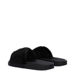 Givenchy Black Cotton Slippers Sandals GI-9474468577545-EU35/US5