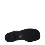 Miu Miu Black Leather Slip-On Loafers MI-10009970704649-EU35/US5