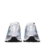 Versace Gray Fabric Athletic Sneakers