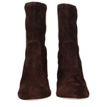 Stuart Weitzman Brown Leather Ankle Boots ST-15063716888841-EU40/US10