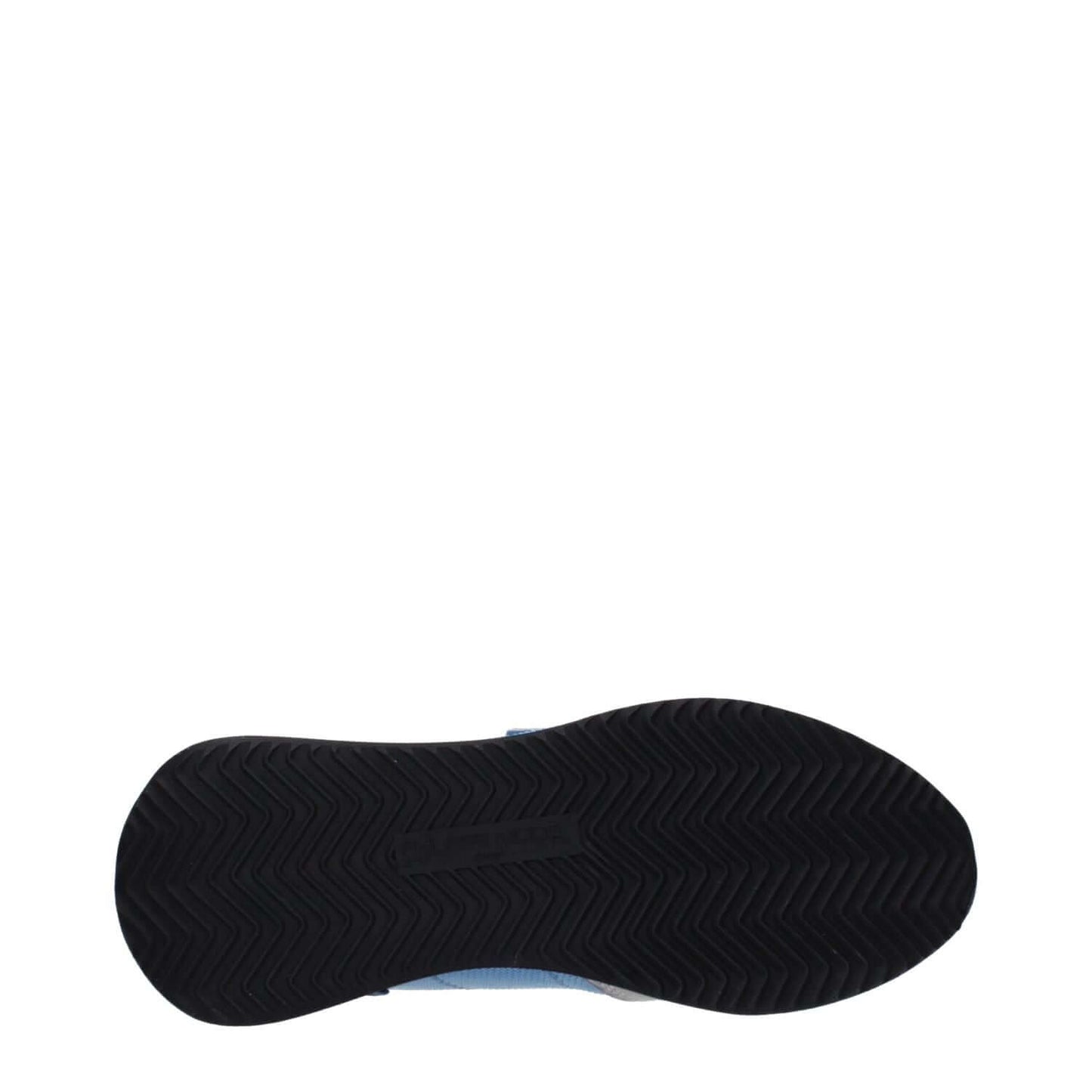 Philippe Model Blue Fabric Low Top Sneakers sole view, showcasing detail and design, product MPN TZLUZ2TB357, code F83296.