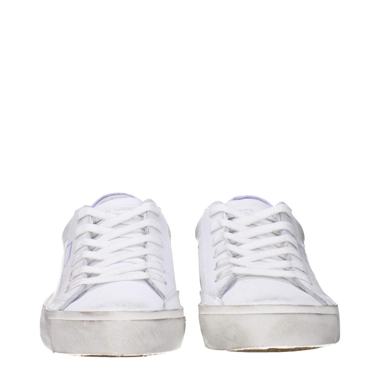 Philippe Model White Leather Low Tops PH-15090254905609-EU37/US7