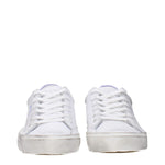 Philippe Model White Leather Low Tops PH-15090254905609-EU37/US7