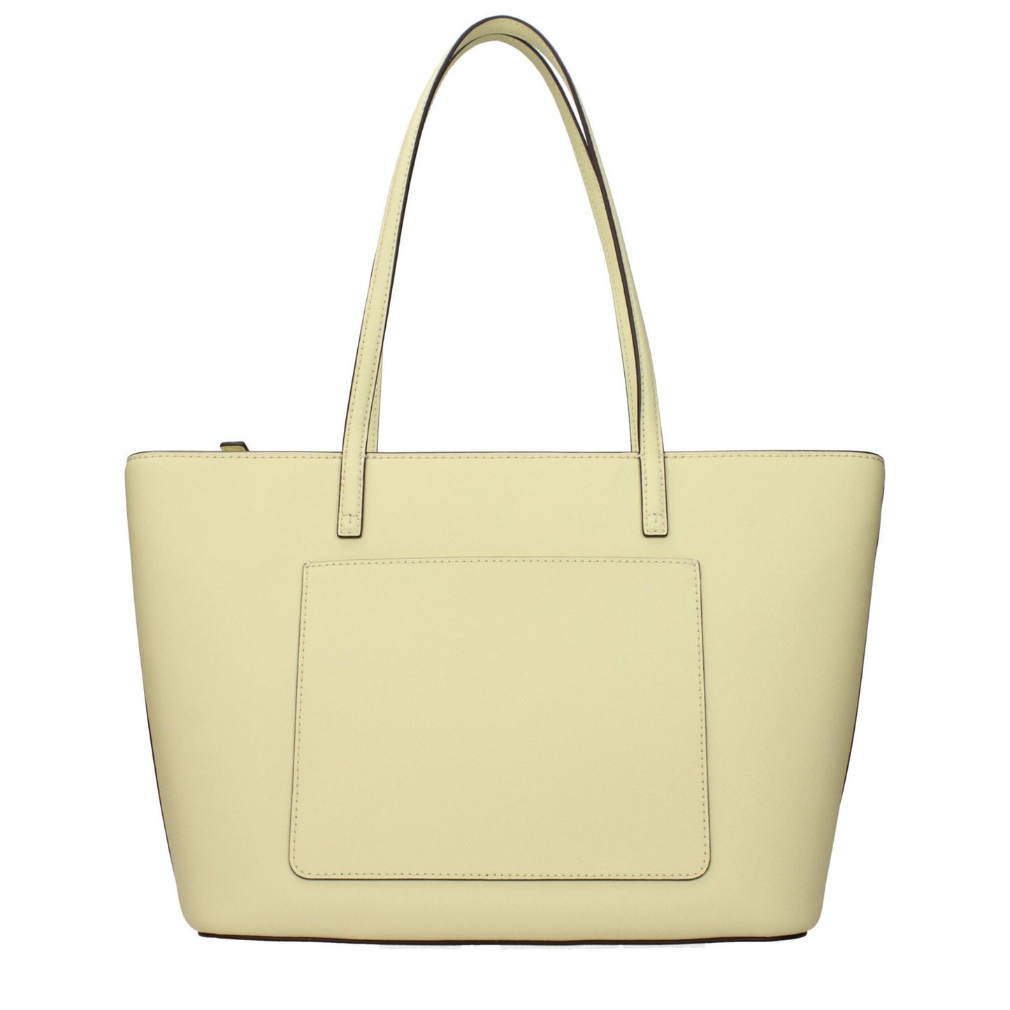 Tory Burch Yellow Leather Shoulder Bag with front logo, adjustable and removable strap, MPN 159586700, F83365 leather design.