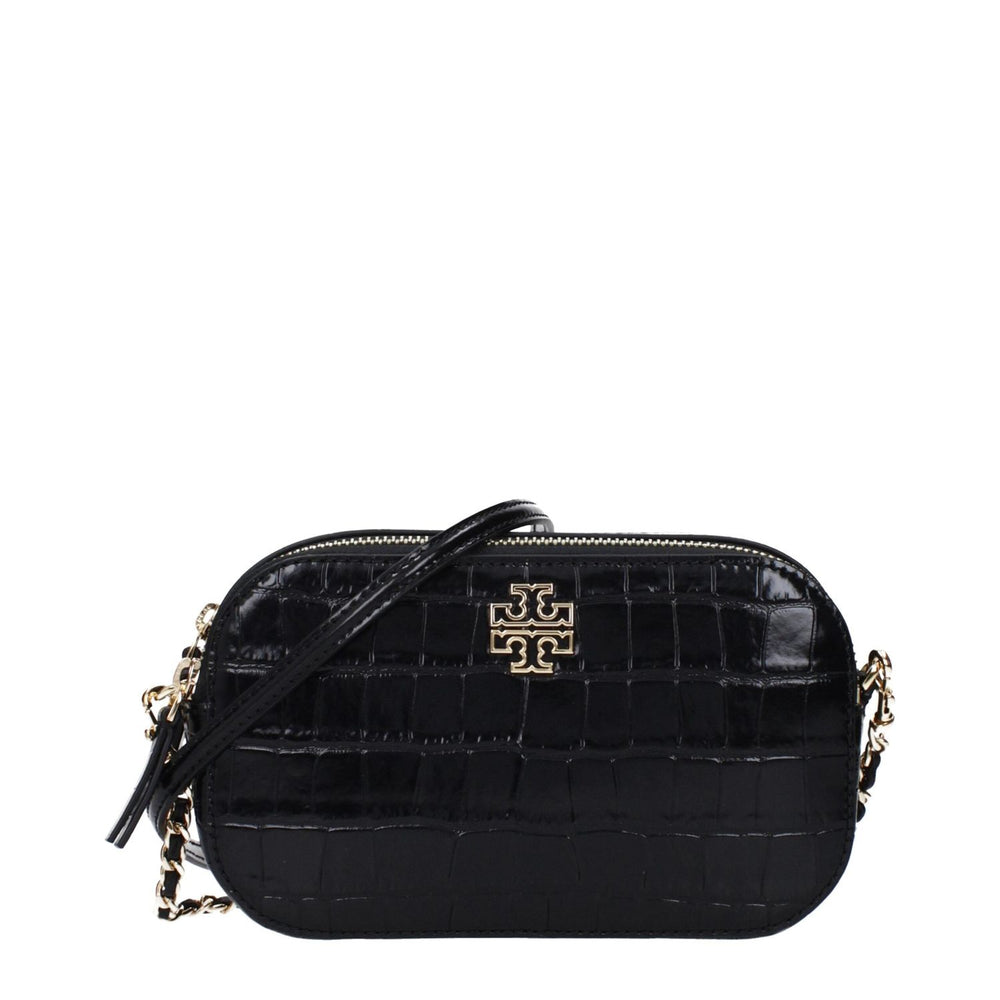 Tory Burch Black Leather Crossbody Bags TO15109991104777BT