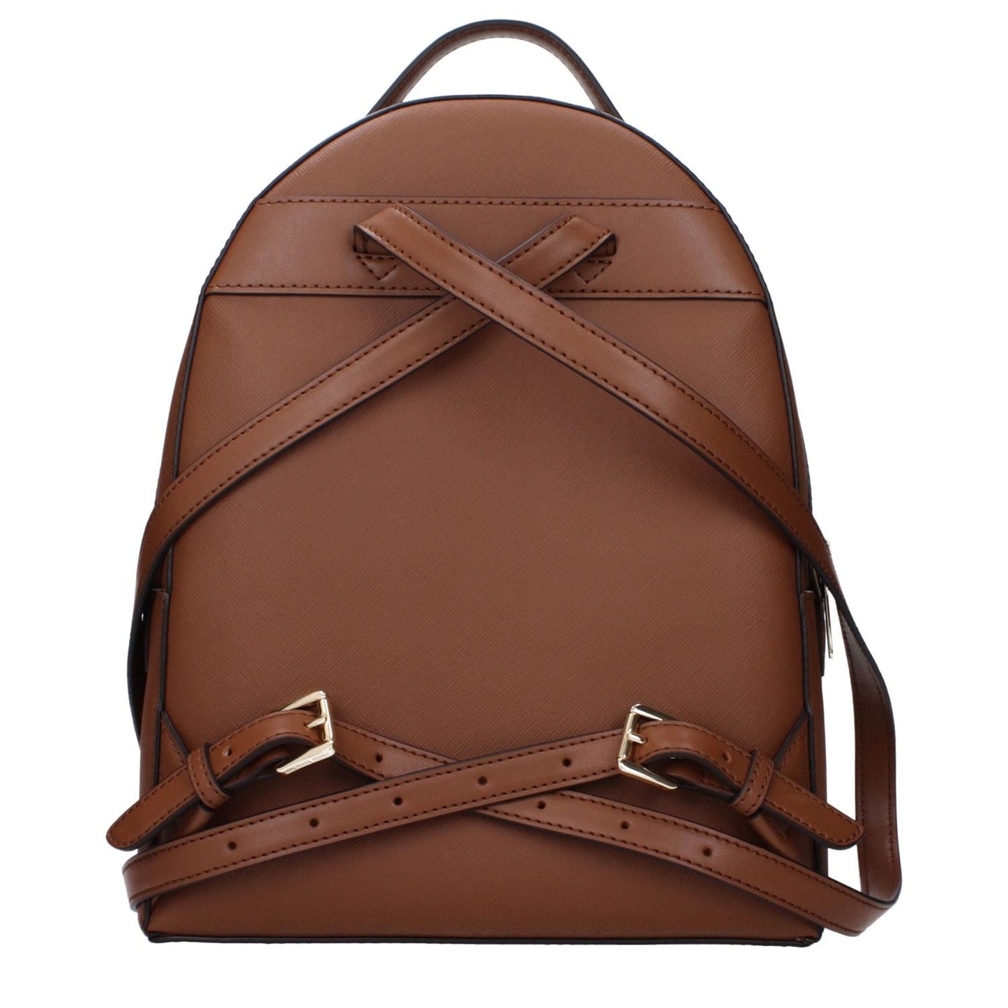 Michael Kors Brown Leather Backpacks MI15123658572041BT