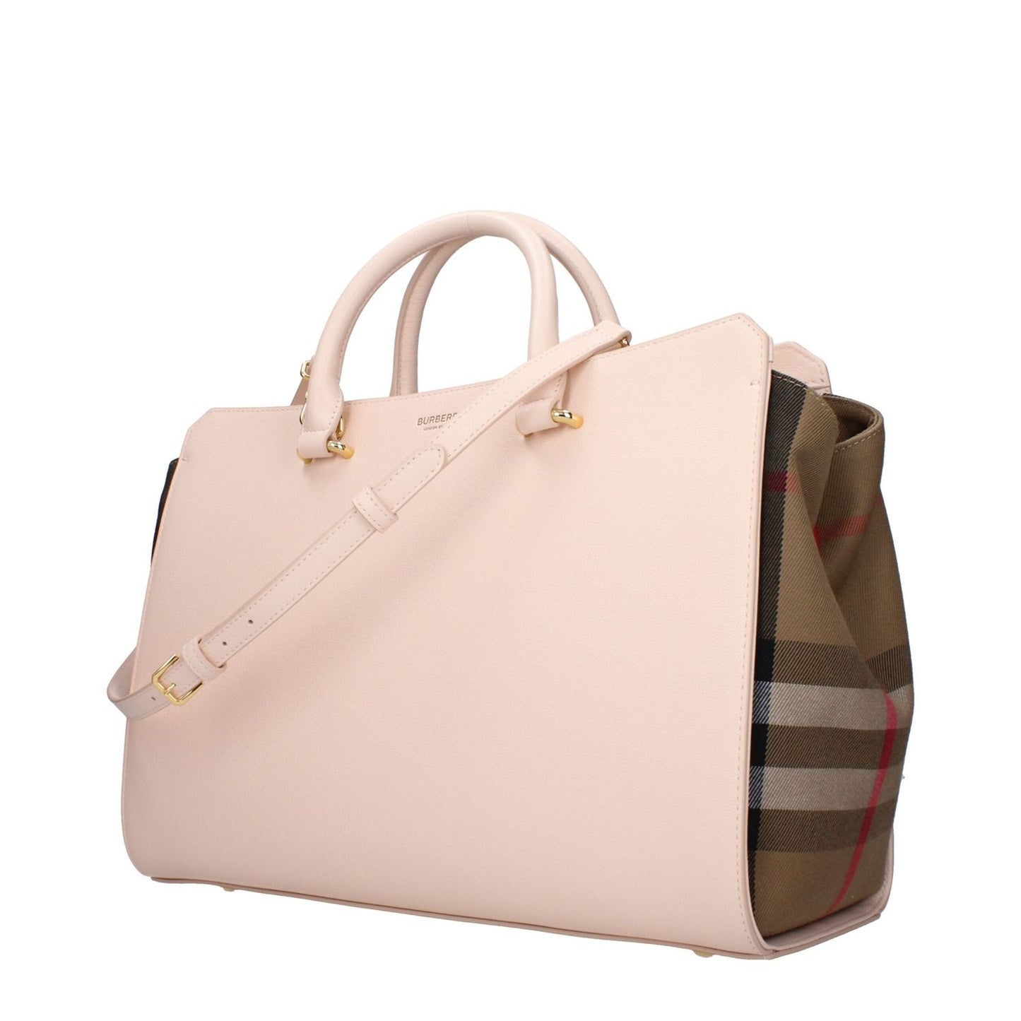 Burberry Pink Leather Handbags BU15157208383753BT