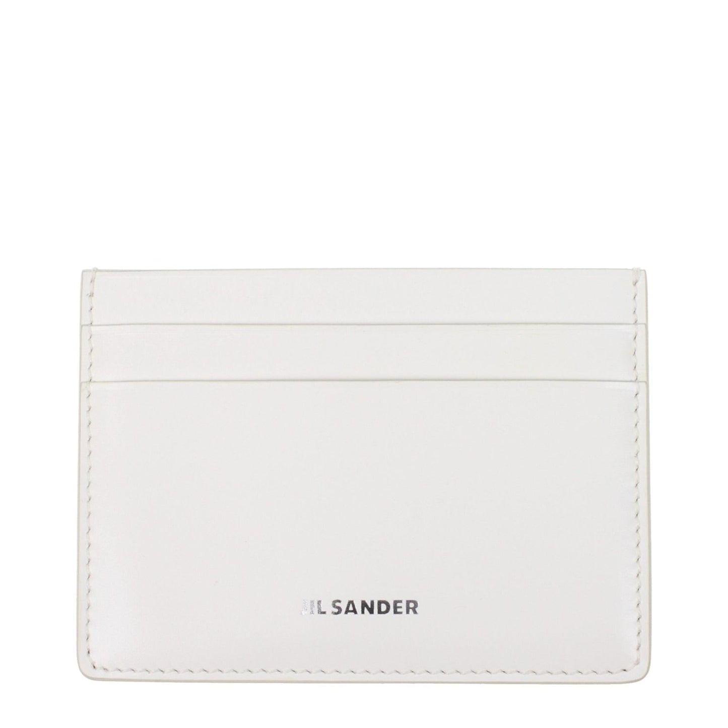 Jil Sander White Leather Cardholders JI15157422162185BT