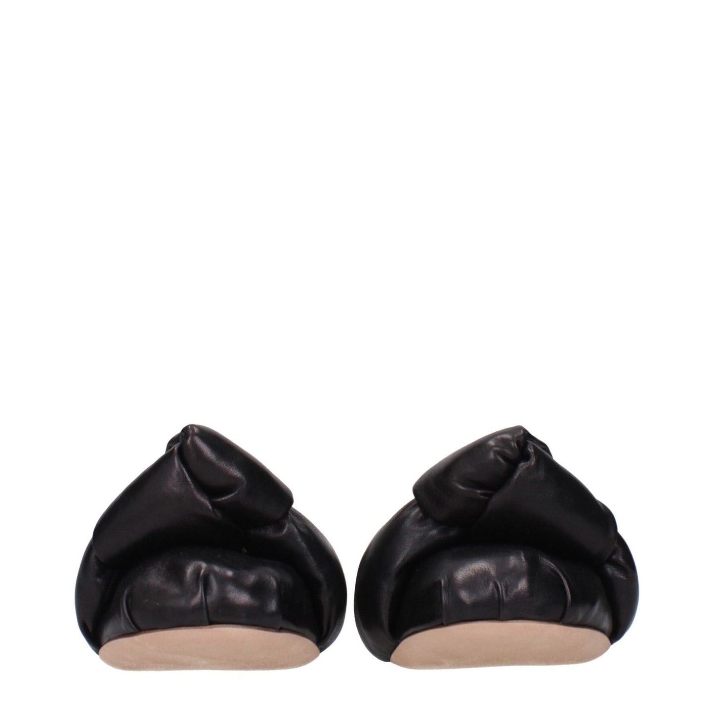 Miu Miu Black Leather Ballet Flats MI-15185728340233-EU36/US6