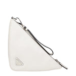 Prada White Leather Clutch Bags PR15185777918217BT