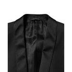 Dolce & Gabbana Black Wool Men Single Breasted 2 Piece Suit KOS2361-52