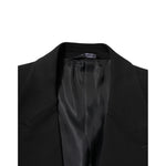 Dolce & Gabbana Black Cotton Single Breasted 2 Piece Suit KOS2362-52