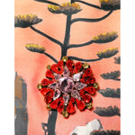 Dolce & Gabbana Multicolor Crystal Embellished A-line Mini Dress DR81766-38