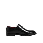 Dolce & Gabbana Black Leather Monk Strap Derby Formal Shoes MV7730-46