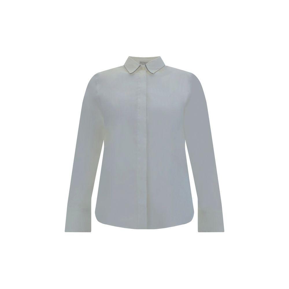 Brunello Cucinelli Shirt with iconic jewelry details BR-M0091MA606C159-L