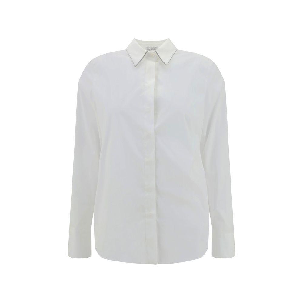 Brunello Cucinelli Shirt with iconic jewelry details BR-M0091MA606C159-L