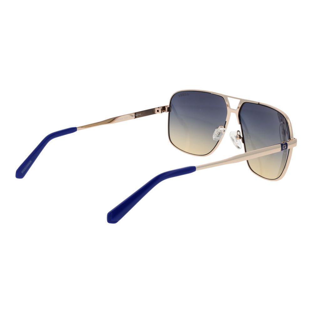 Guess Silver Men Sunglasses GU-1061491