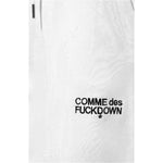 Comme Des Fuckdown White Cotton Jeans & Pant CO-15809-XS