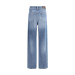 Brunello Cucinelli Straight Jeans BR-MP114P4006C8986-IT42 | L