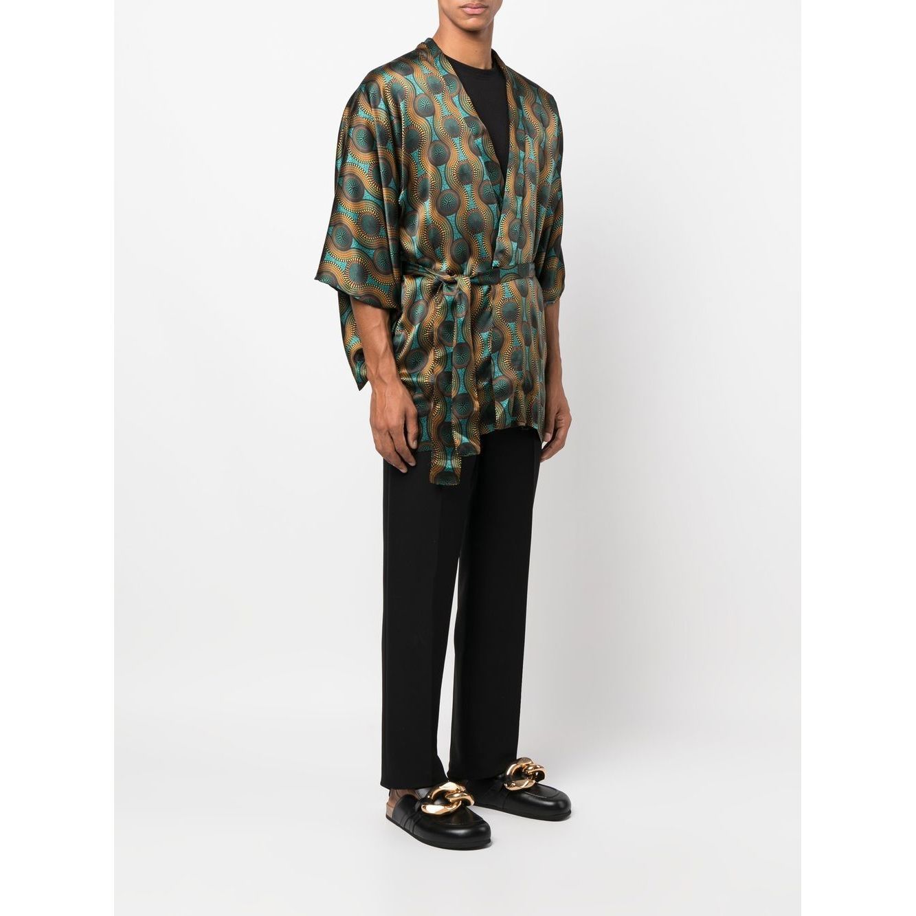 OZWALD BOATENG Dresses Orange Trousers