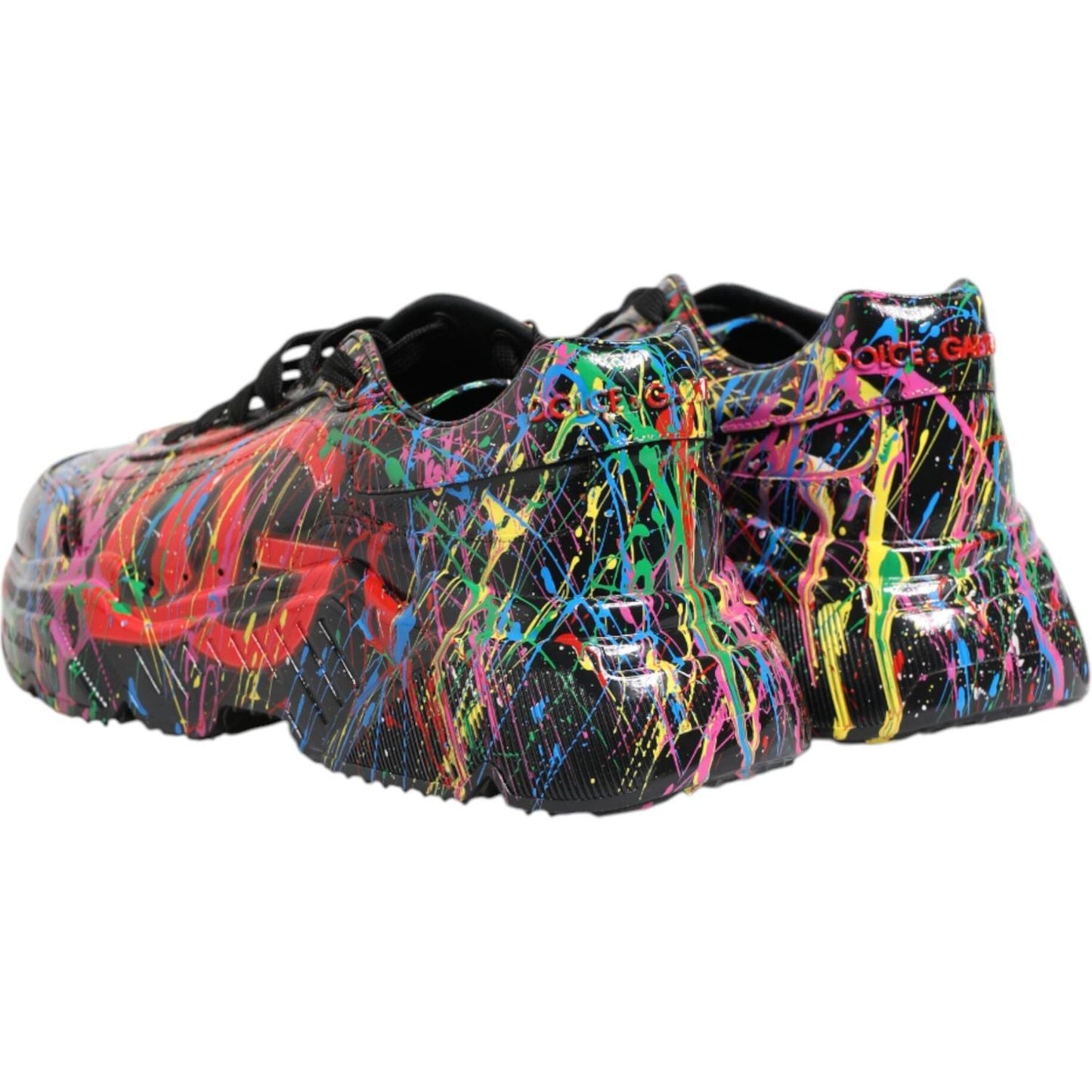 Dolce & Gabbana Multicolor Daymaster Men Sneakers Shoes MV7759-39.5