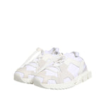 Dolce & Gabbana White Sorrento Low Top Lace Up Sneakers Shoes MV7775-42