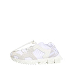 Dolce & Gabbana White Sorrento Low Top Lace Up Sneakers Shoes MV7775-42