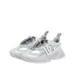 Dolce & Gabbana Gray Silver Daymaster Low Top Sneakers Shoes MV7779-43
