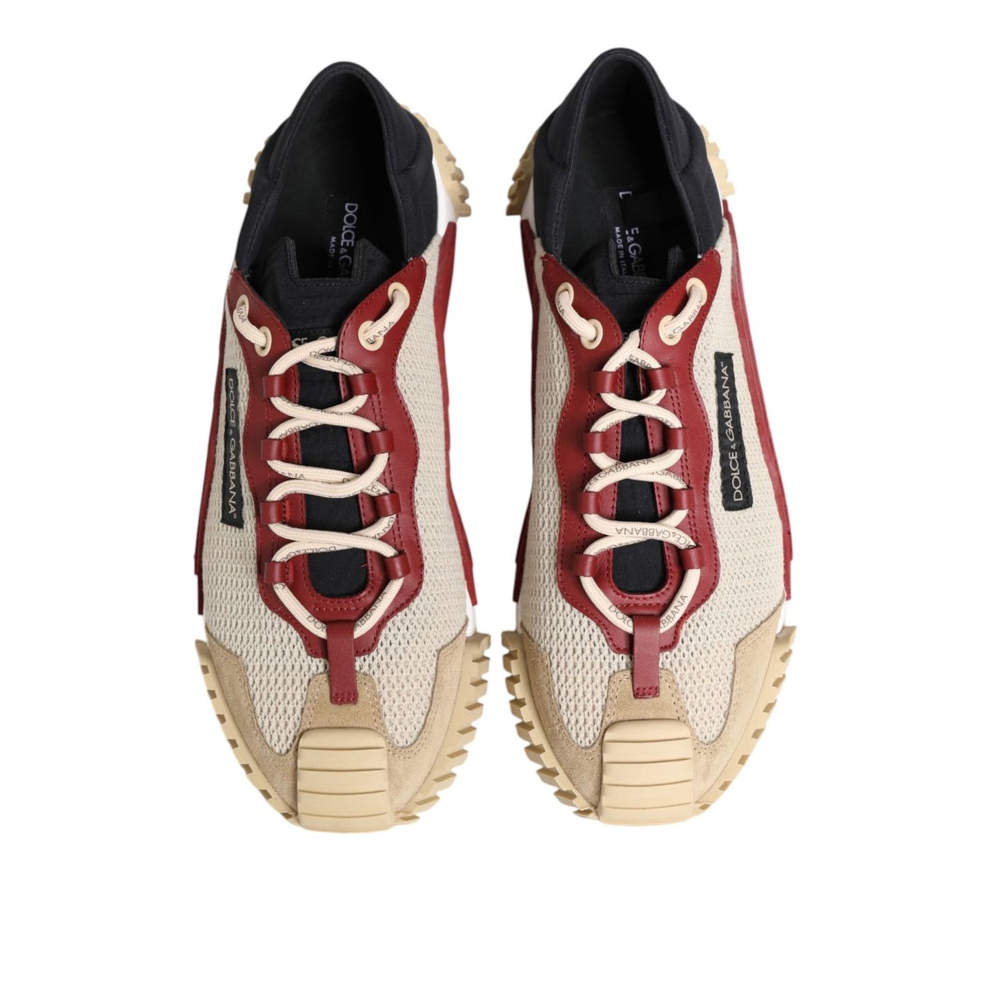 Dolce & Gabbana Multicolor Low Top NS1 Men Sneakers Shoes MV7797-39