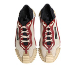 Dolce & Gabbana Multicolor Low Top NS1 Men Sneakers Shoes MV7797-39