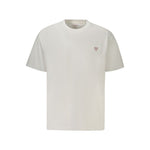 Guess Jeans White Cotton Men T-Shirt