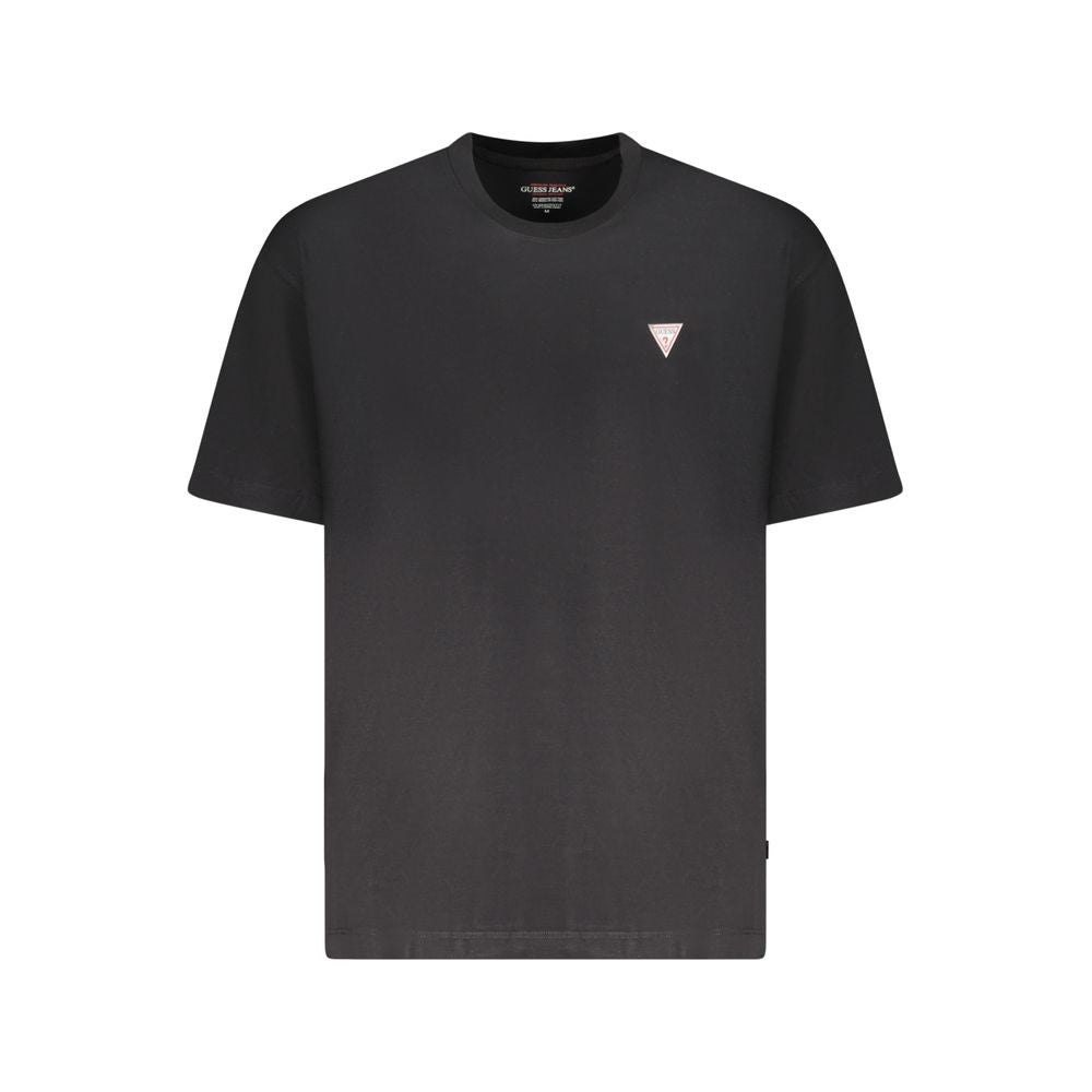 Guess Jeans Black Cotton Men T-Shirt GU-39217-M