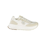 Blauer White Polyester Women Sneaker BL-39262-EU36/US6