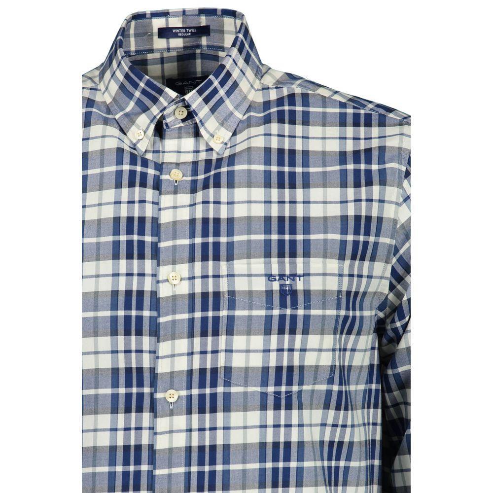 Gant White Cotton Shirt GA-6849-S