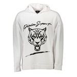 Plein Sport White Cotton Sweater PL-8732-XL