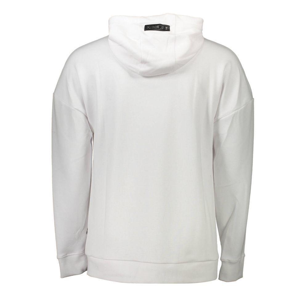 Plein Sport White Cotton Sweater PL-8732-XL