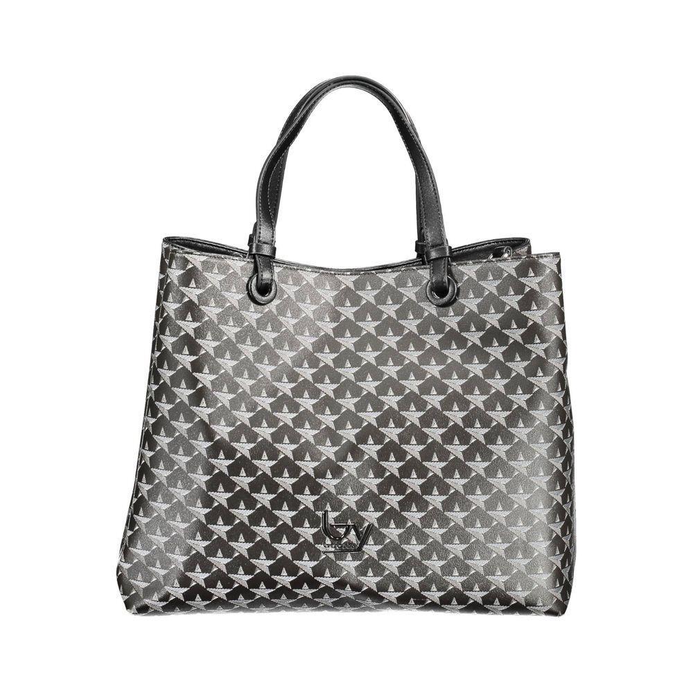 BYBLOS Black Pvc Handbag BY-12675