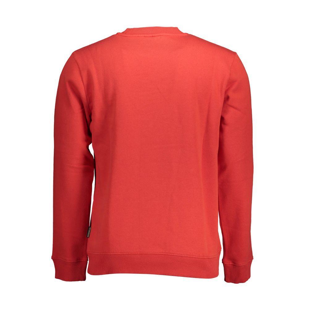 Napapijri Red Cotton Sweater NA-14616-S