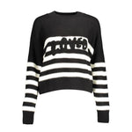 Desigual Black Cotton Sweater DE-15003-XL