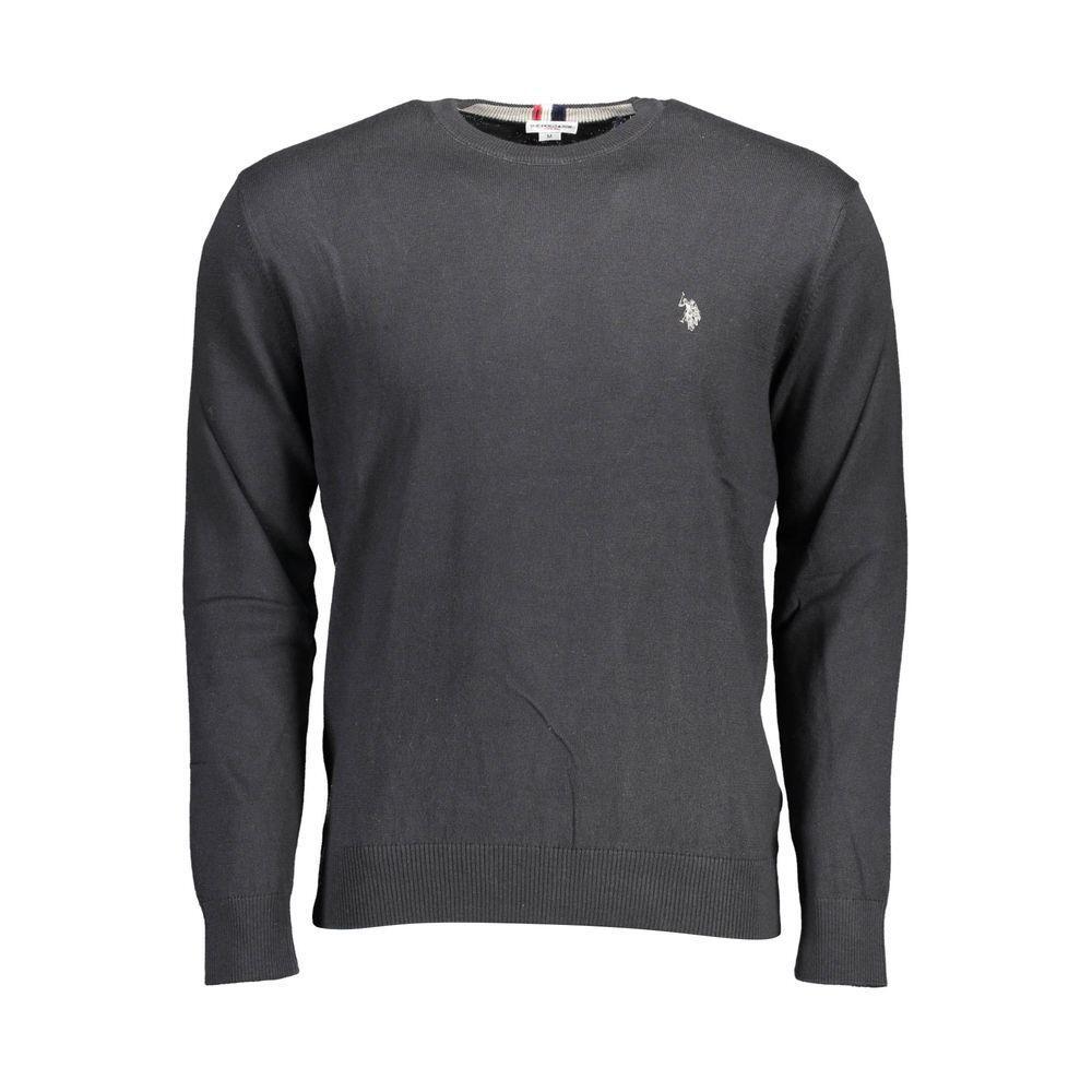 U.S. POLO ASSN. Black Cotton Sweater US-16899-XXL