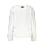 Cavalli Class White Cotton Sweater CA-21205-XS