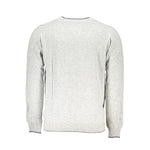 North Sails Gray Fabric Sweater NO-23351-3XL