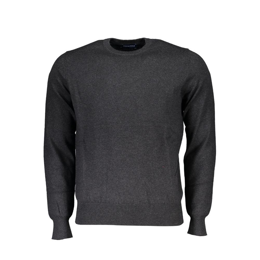 North Sails Gray Fabric Sweater NO-23355-XL
