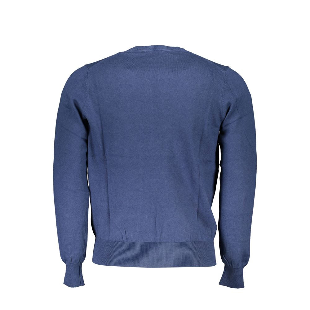 North Sails Blue Fabric Sweater NO-23359-XL