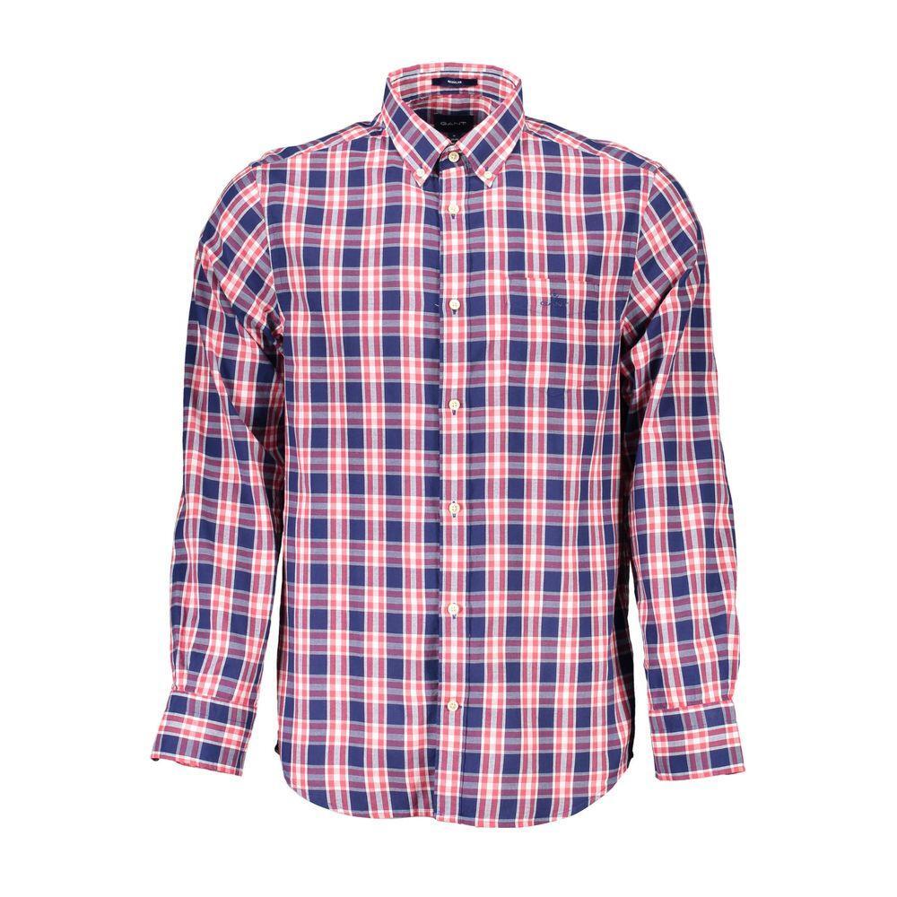 Gant Blue Cotton Shirt GA-24062-S