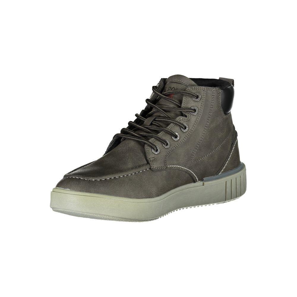 U.S. POLO ASSN. Gray Polyester Boot US-24942-EU44/US11