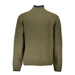 Napapijri Green Fabric Sweater NA-25314-M