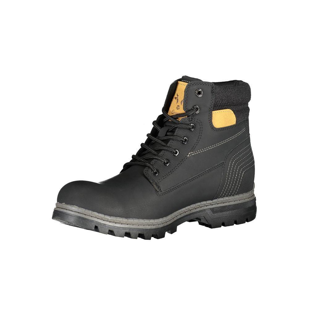 Carrera Black Polyester Boot CA-25552-EU40/US7