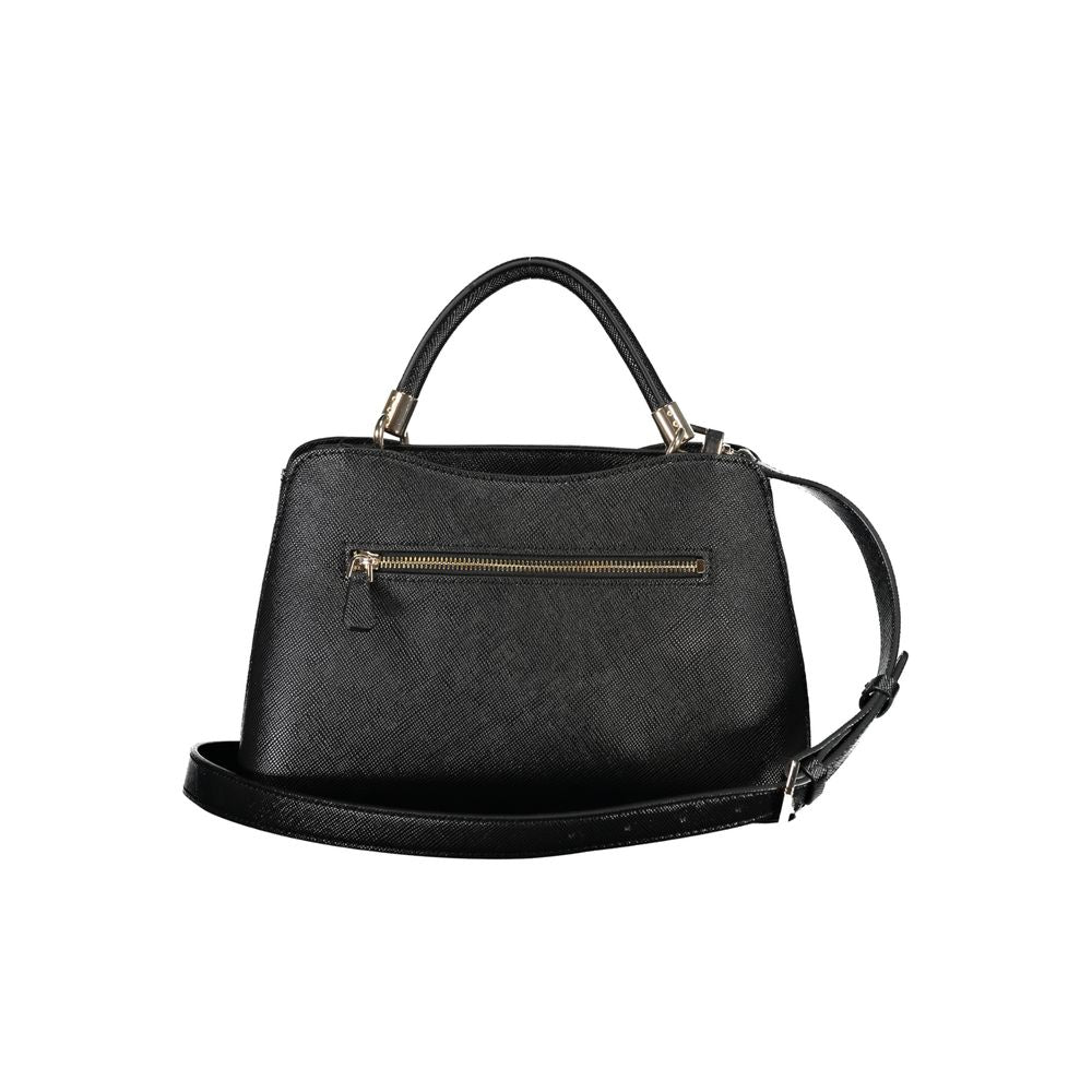Guess Jeans Black Polyethylene Handbag GU-26849