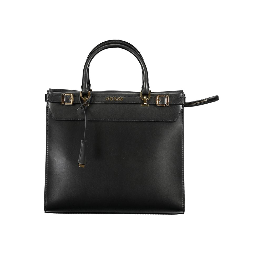 Guess Jeans Black Polyethylene Handbag GU-26918